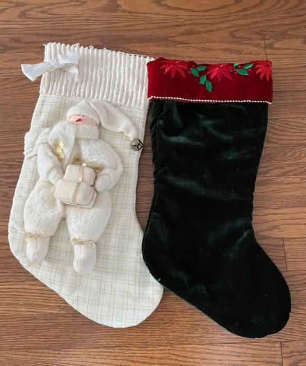 Photo of free Two Christmas Stockings (Findlay Creek) #1