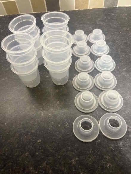 Photo of free TOMMY TIPPEE BABY Milk POWDER / FORMULA STORAGE POTS (Hollins BL9) #1