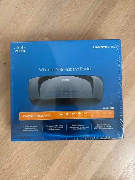 Photo of free Cisco Wireless N broadband router (Inner Richmond) #1