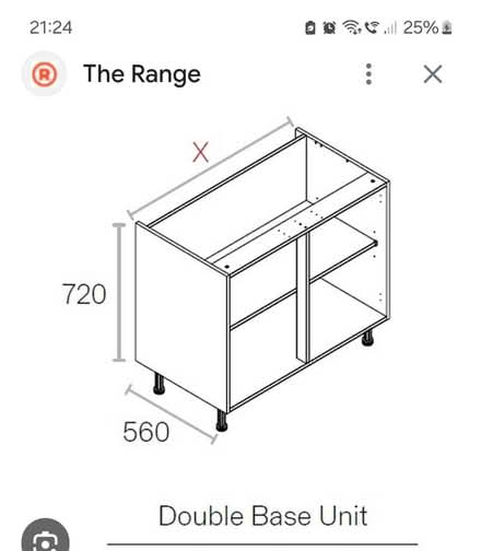 Photo of Kitchen base unit/carcass (HR5) #2