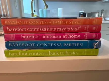 Photo of free Set of barefoot contessa cookbooks (Inner Richmond) #1