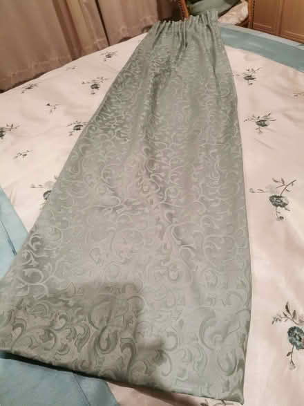 Photo of free Pair of Green Curtains (Brandwood End B14) #3