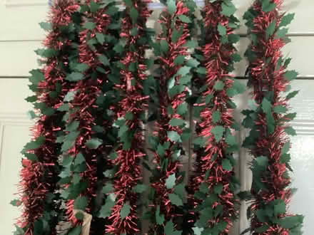 Photo of free 6 strands of Holly Garlands (Bearwood BH11) #1