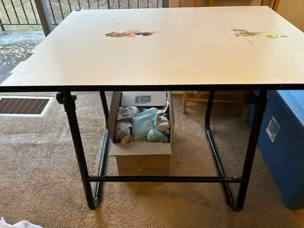 Photo of free Adjustable table for crafts (Bethesda) #1