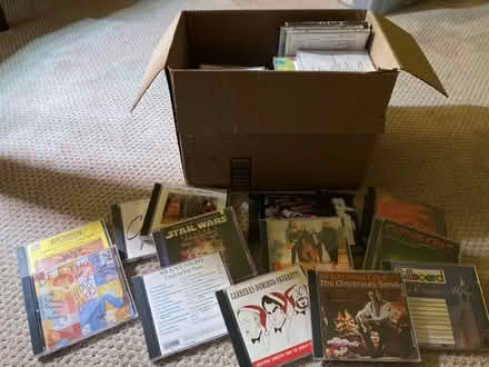 Photo of free Box of various CDs (Near Shady Grove metro) #1