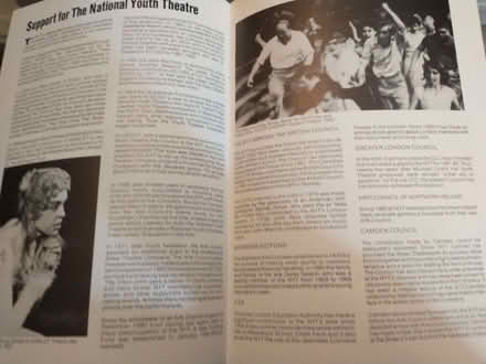 Photo of free National Youth Theatre Silver Jubilee Brochure (Lakenham NR1) #3