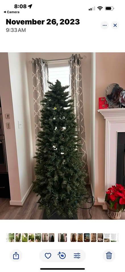 Photo of free 8ft tall Christmas tree (Va Center Commons) #1