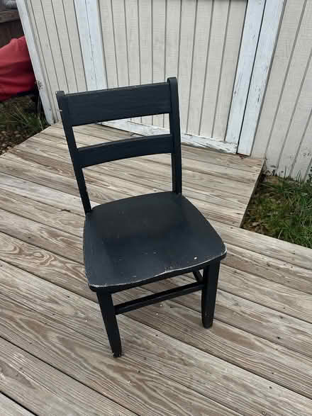 Photo of free Vintage dorm room desk and chair (Winterville, NC) #1