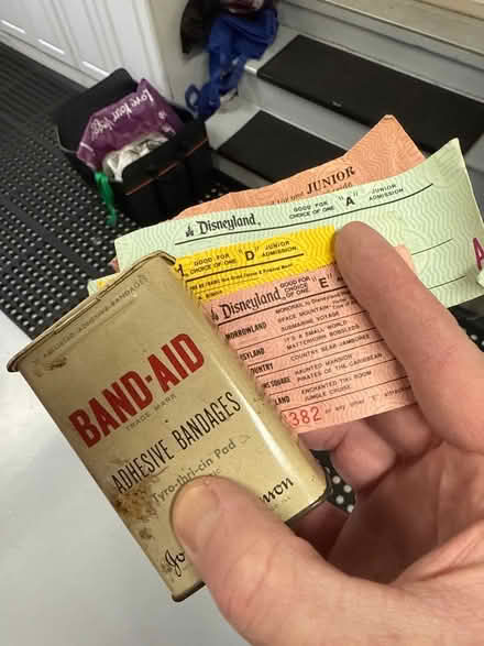 Photo of free Vintage Band-Aid Disneyland tickets (Shrewsbury) #1