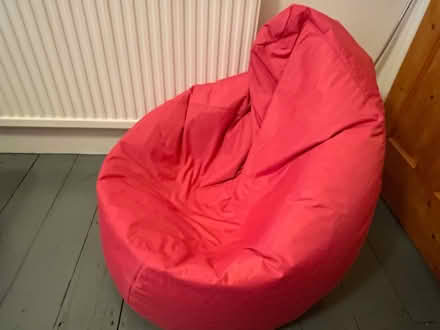 Photo of free Big, pink beanbag (Dyke Road area BN1) #1