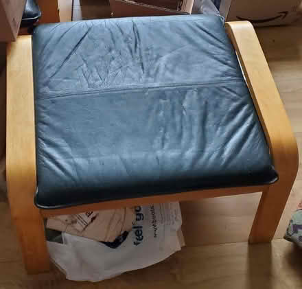 Photo of free Ikea Poang chair and footstool. (Temple Cowley OX4) #2