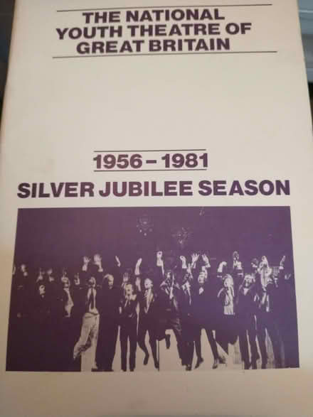 Photo of free National Youth Theatre Silver Jubilee Brochure (Lakenham NR1) #1