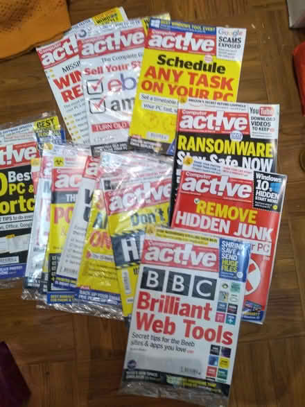 Photo of free Computer Active magazines (Barford CV35) #1