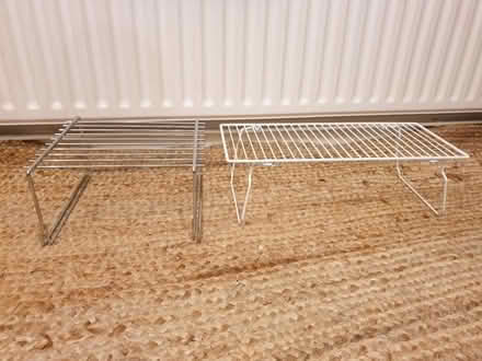 Photo of free Shelf Organisers/Risers x 2 (Surbiton, KT6) #1