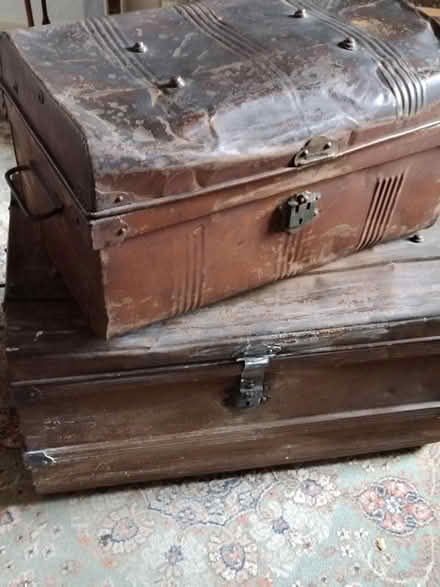 Photo of free Old Tin Chests/ Trunks (Newcastle St5) #2