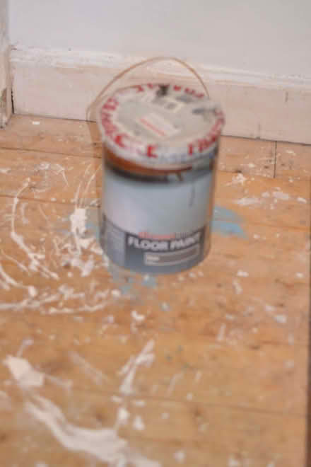 Photo of free floor paint (Portobello EH15) #1