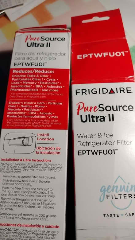 Photo of free Fridge Water Filters (S Weymouth) #1