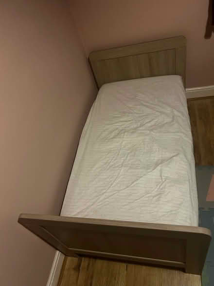 Photo of free Toddlers Mamas & papas cot-bed + mattress (Timperley WA15) #1