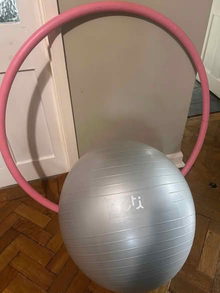 Photo of free Fitness Ball and Hula Hoop (CT10) #1