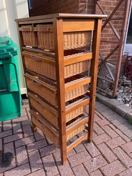 Photo of free Wicker chest of drawers (Streetsville) #2