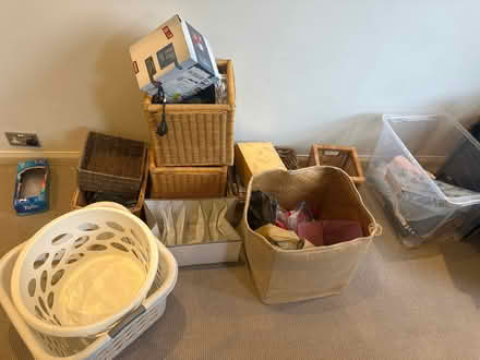 Photo of free storage bags, baskets moving boxes (NW8 st johns wood) #1