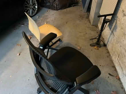 Photo of free Two desk chairs (Nonantum) #2