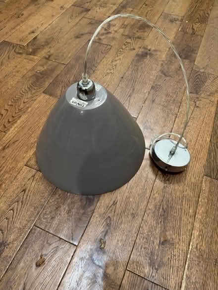 Photo of free Glossy grey light fitting (NE30) #1