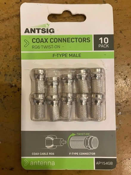 Photo of free Coax Connectors (Allestree DE22) #1