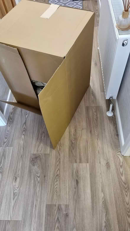 Photo of free Huge cardboard box+packing paper (Dunkeswell nr Honiton) #1