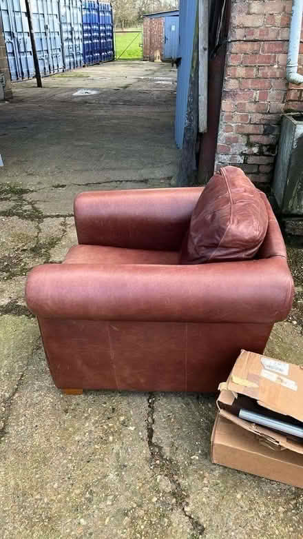 Photo of free Leather Armchair (TN24) #2