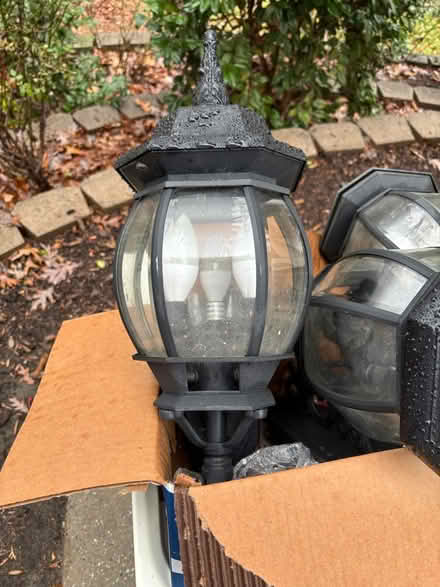 Photo of free Outdoor light fixtures (6969 Brandi Wood Cir) #1