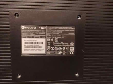 Photo of free 22" Neovo H-W22 Computer Monitor 1680x1050 (University Area RG1) #3