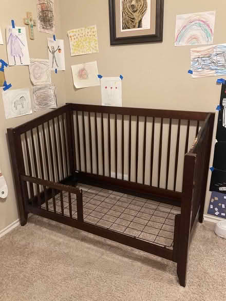 Photo of free Crib + Toddler Bed Conversion Rail (Melissa) #1