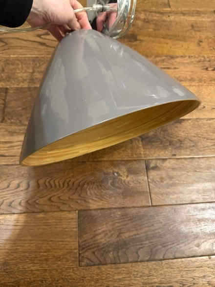 Photo of free Glossy grey light fitting (NE30) #3