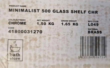 Photo of free Floating glass shelf Brand new in box (Little Heath RG31) #4