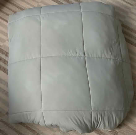 Photo of free Soft Grey King Comforter (near Downtown Menlo Park) #1