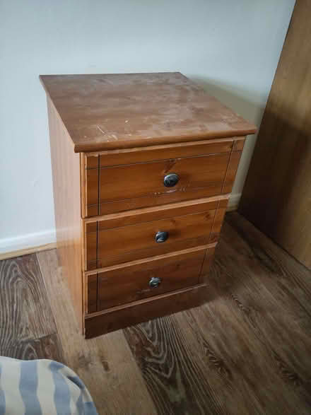 Photo of free 2 bedside draws (Bolsover S44) #1