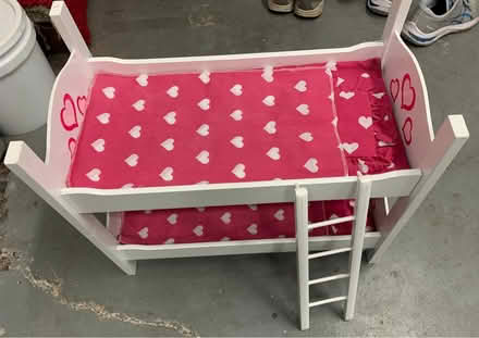 Photo of free Wooden doll bed (Lawrence/ El Camino Real) #1