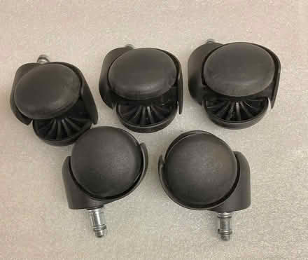 Photo of free Set of castors for office/computer chair (Stanley Green BH15) #1