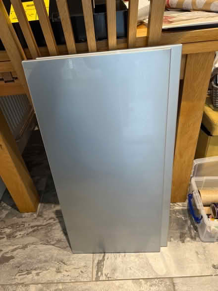 Photo of free Metal magnet board / white board (Loscoe, DE75) #1