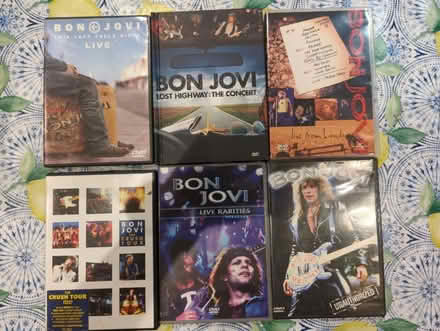 Photo of free Bon Jovi Dvd bundle (CT1) #1