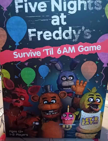 Photo of free FIive Nights At Freddy's board game (Charminster BH8) #1