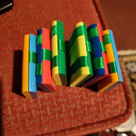 Photo of free Jacob's Ladder wooden toy, kinetic illusion. (Church RG2) #1