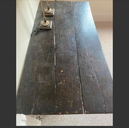 Photo of free Oak Trestle Table (Hornsey N8) #2