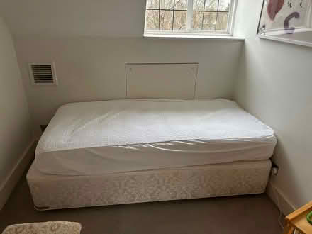 Photo of free Single bed base and mattress (Golders Green NW11) #1