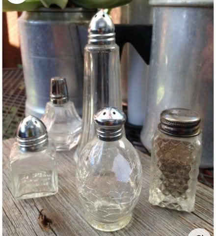 Photo of Glass Salt & Pepper Shakers (Redwood City) #1