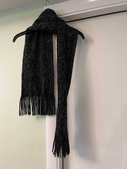 Photo of free Black & silver scarf (S Section) #1