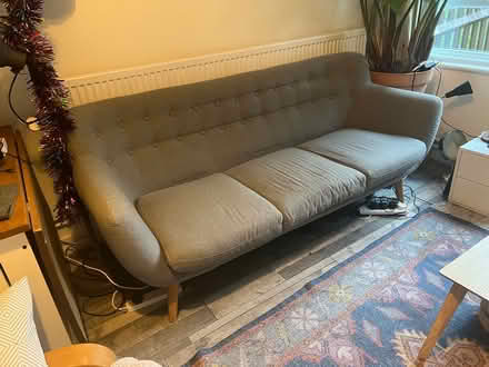 Photo of free Grey 3 seater sofa (Sydenham) #3