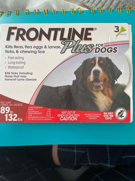 Photo of free Frontline Plus Dog flea medicine (Woodstock) #1