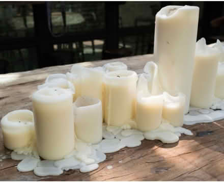 Photo of Old, used candles for wax (East side of Tucson) #3